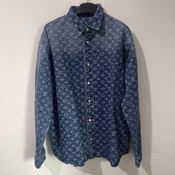 Louis Vuitton Denim Shirt Size M